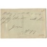 n°15654 - Carte Brodée - Happy Christmas - Bougies