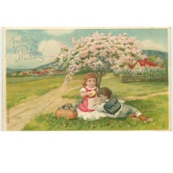 n°15661 - Carte Gaufrée -...