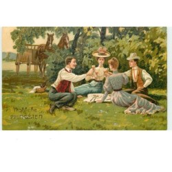 n°15664 - Carte Gaufrée -...