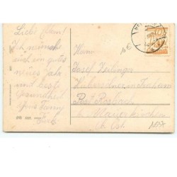 n°10537 - Carte Fantaisie - Ein frohes Neujahr - Ange et Pendule
