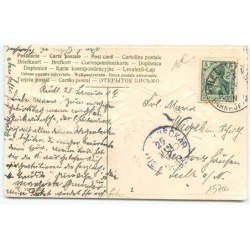 n°15700 - Carte Gaufrée - Flatscher - Jeune fillle portant un bébé
