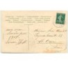 n°15805 - Carte Gaufrée - Meilleurs Voeux de Bonne Année - Anges avec des lettres conduisant une voiture