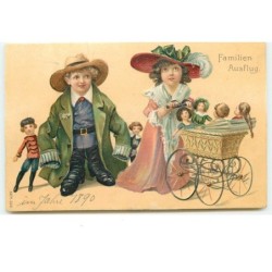 n°15896 - Carte Gaufrée -...