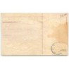 n°15933 - Carte Gaufrée - Gelukkig Nieunjaar - Garçon derrière une pendule