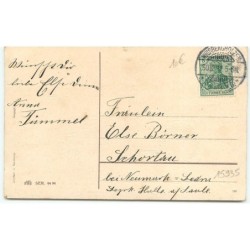 n°15935 - Herzlichen zum Glückwunsch a neuen Jahre - Anges et train