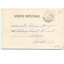 n°10547 - Carte Fantaisie - Heureux Noël - Anges Gardiens et Enfant