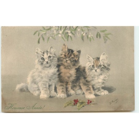 n°15945 - MM Vienne n°332 - Heureuse Année - Chats