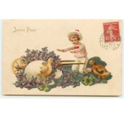 n°15962 - Carte Gaufrée -...