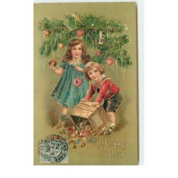 n°16023 - Carte Gaufrée -...