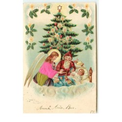 n°16025 - Carte Gaufrée -...