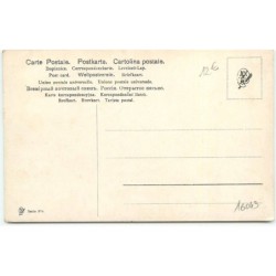 n°16043 - Teckel regardant des chasseurs buvant et fumant