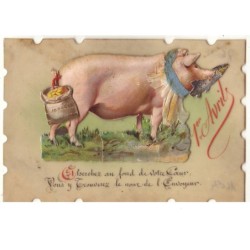 n°16054 - Carte Celluloïd...