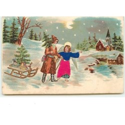 n°10561 - Carte Gaufrée -...