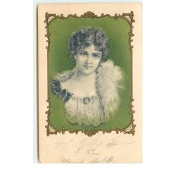 n°16094 - Carte Gaufrée -...
