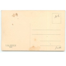 n°16111 - V.K. Viene n°5037 - Joyeux Noël - Ange gardien portant dans ses bras un bébé, et deux anges lisant