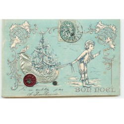 n°16119 - Carte Gaufrée -...
