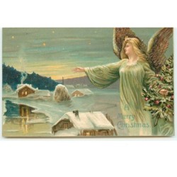 n°16120 - Carte Gaufrée - A...