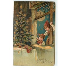 n°16129 - Carte Gaufrée -...