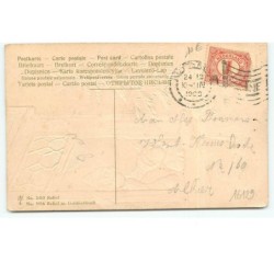 n°16129 - Carte Gaufrée - Gelukkig Kerstfeest - Enfants s'approchant d'un sapin