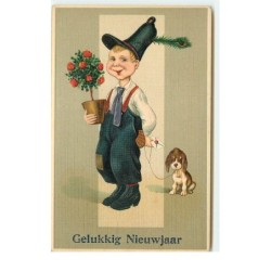 n°16142 - Carte Gaufrée -...
