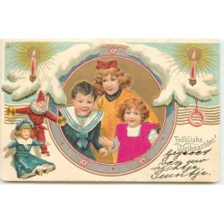 n°16160 - Carte Gaufrée -...
