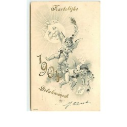 n°10571 - Hartelijke 1904...