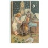 n°16168 - Carte Gaufrée - Gelukkig Nieuwjaar - Enfant jouant du violoncelle