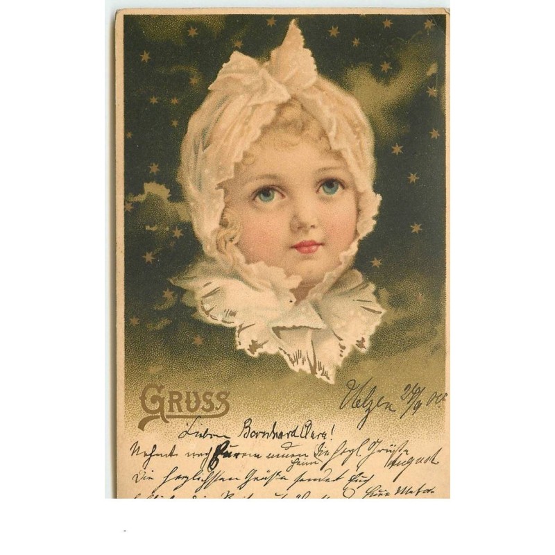 n°16187 - Gruss - Portrait d'une fillette