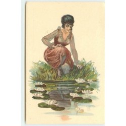 n°16215 - Jeune femme...