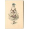 n°16221 - MM Vienne n°505 - Jeune femme portant des roses dans sa robe