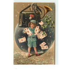 n°16234 - Carte Gaufrée -...
