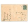 n°16234 - Carte Gaufrée - Enfant avec des lettres sous un cor de chasse - poste - champignon