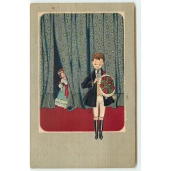 n°16242 - Carte Gaufrée -...
