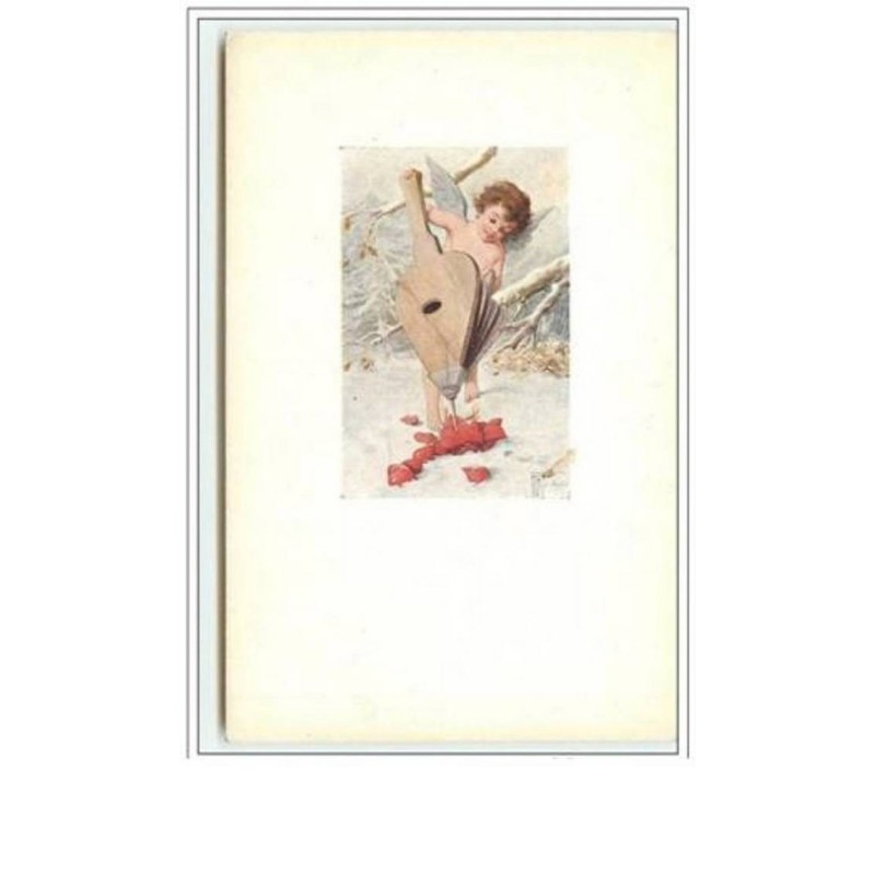 n°1626 - Angelot avec un soufflet
