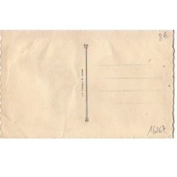 n°16267 - Carte en relief et chromo - Souvenir du 1er Avril - Poissons dans une épuisette