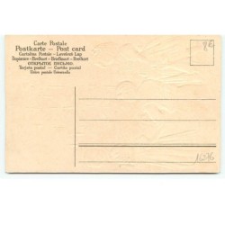 n°16276 - Carte Gaufrée - Vroolijk Kerstfeest - Enfants faisant une ronde autour d'un sapin