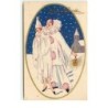 n°16283 - Bonne Année - Pierrot et Colombine