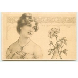 n°16313 - Jeune femme...