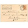 n°16343 - Carte Gaufrée Russe - Angelot avec une brouette remplie d'oeufs