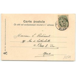 n°16371 - Souvenir de Pâques - Enfants pêchant un poisson dans un oeuf, une grenouille sautant à côté - Raphael Tuck