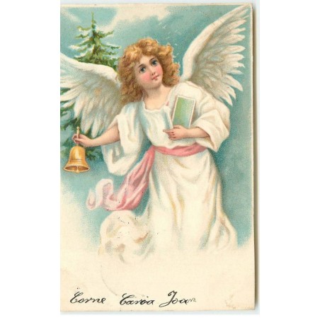 n°16394 - Ange sonnant une clochette