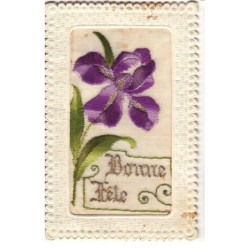 n°16402 - Carte Brodée -...