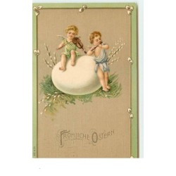n°16417 - Carte Gaufrée -...