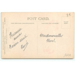 n°16431 - Bonne et Heureuse Année - Garçon offrant une poupée à une fillette