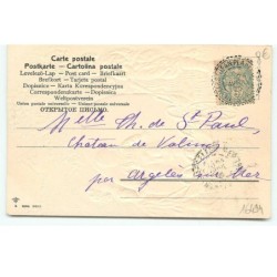 n°16494 - Carte Gaufrée - Joyeuses Pâques - Enfants transportant un oeuf