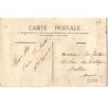 n°16501 - Carte Brodée - Papillon avec des fleurs