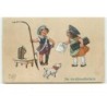 n°16509 - A. Thiele - Die Gerichtsvoffzieherin - Enfants avec un chien