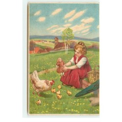 n°16538 - Carte Gaufrée -...