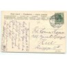 n°16540 - Carte Gaufrée - Fröhliche Ostern - Fillette tenant des poussins, poursuivie par une poule