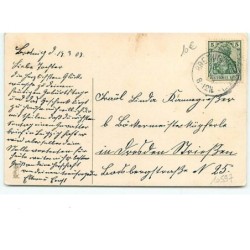 n°10597 - Herzlichen Glückwunsch zum Geburtstage - Anges apportant des fleurs
